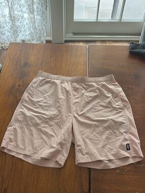 Essentials Men's Pale Pink Athletic Shorts